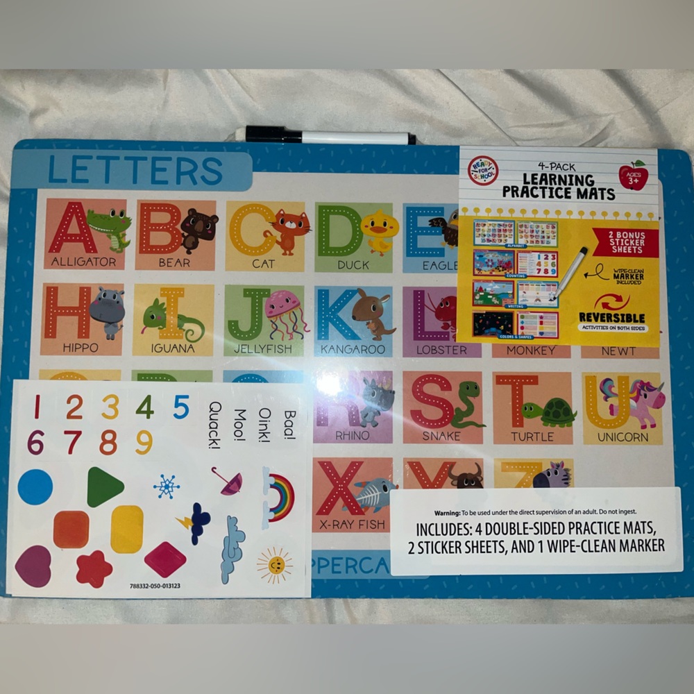 (4) Pack learning g to Write mats